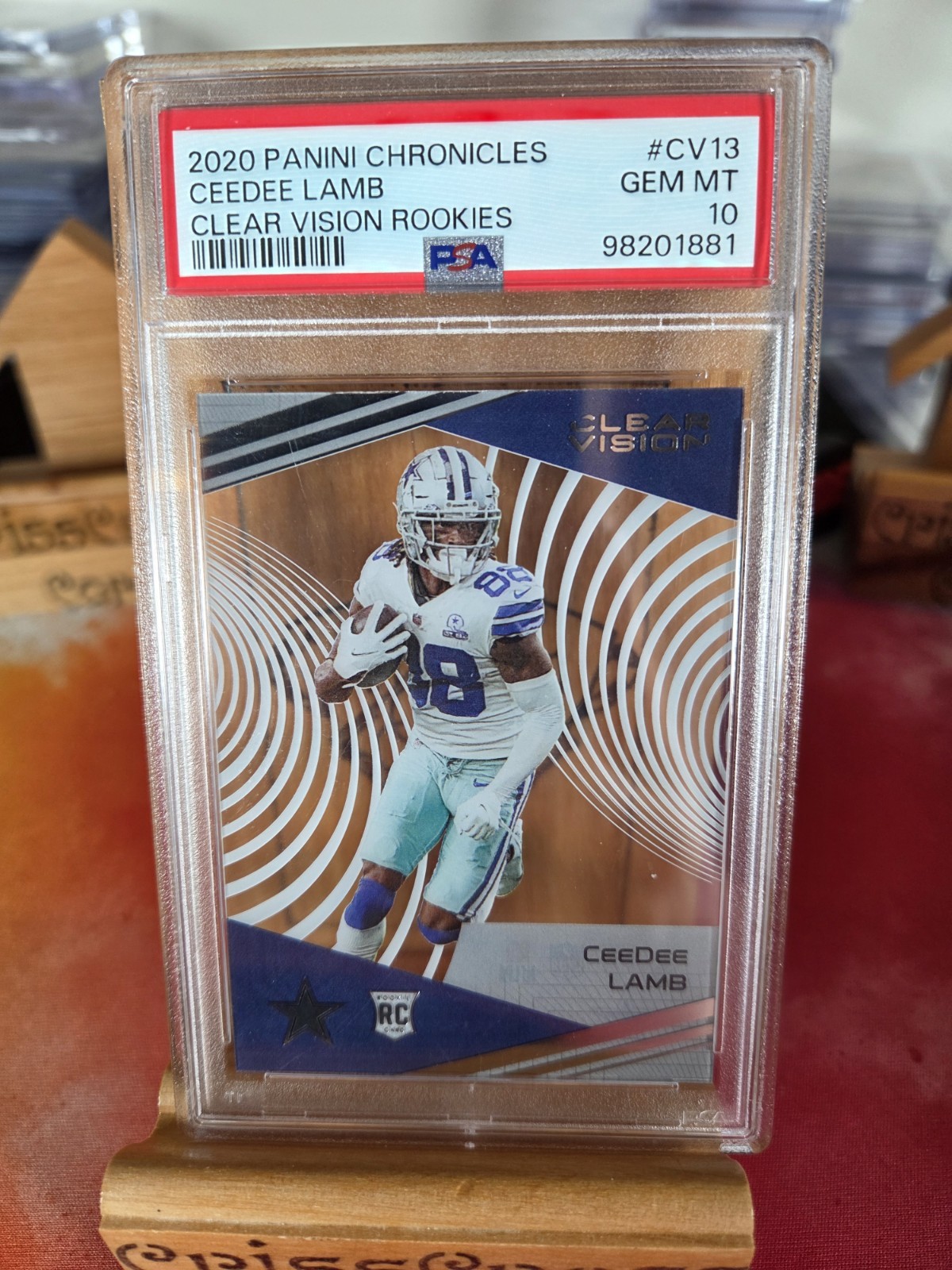CeeDee Lamb Panini Chronicles Clear Vision Rookies #CV13 Base