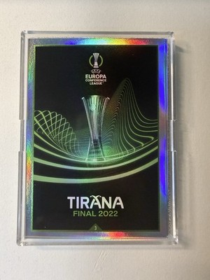 2021-22 TOPPS MATCH ATTAX EXTRA UEFA Tirana Europa Final Foil