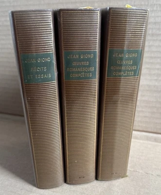 Jean Giono. Œuvres Romanesques. Tomes 1 et 2 + Récits et Essais. La Pléiade - Photo 1/4