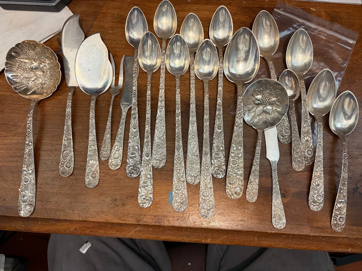 25+ Kirk Antique US Sterling Silver Flatware Sets for sale