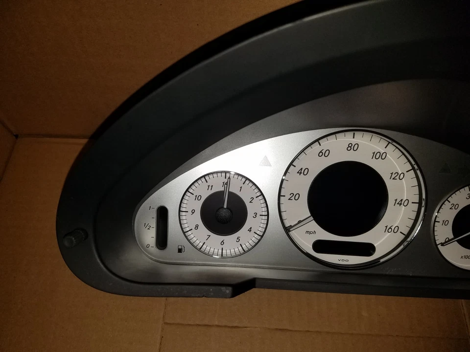 07-09 MERCEDES W211 E350 E550 VELOCÍMETRO ODÓMETRO CUADRO DE INSTRUMENTOS MEDIDOR 170K Foto 4 de 4