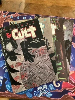 BATMAN: THE CULT 1-4 Complete Set DC Comics 1988 Wrightson Starlin - Image 1 of 4