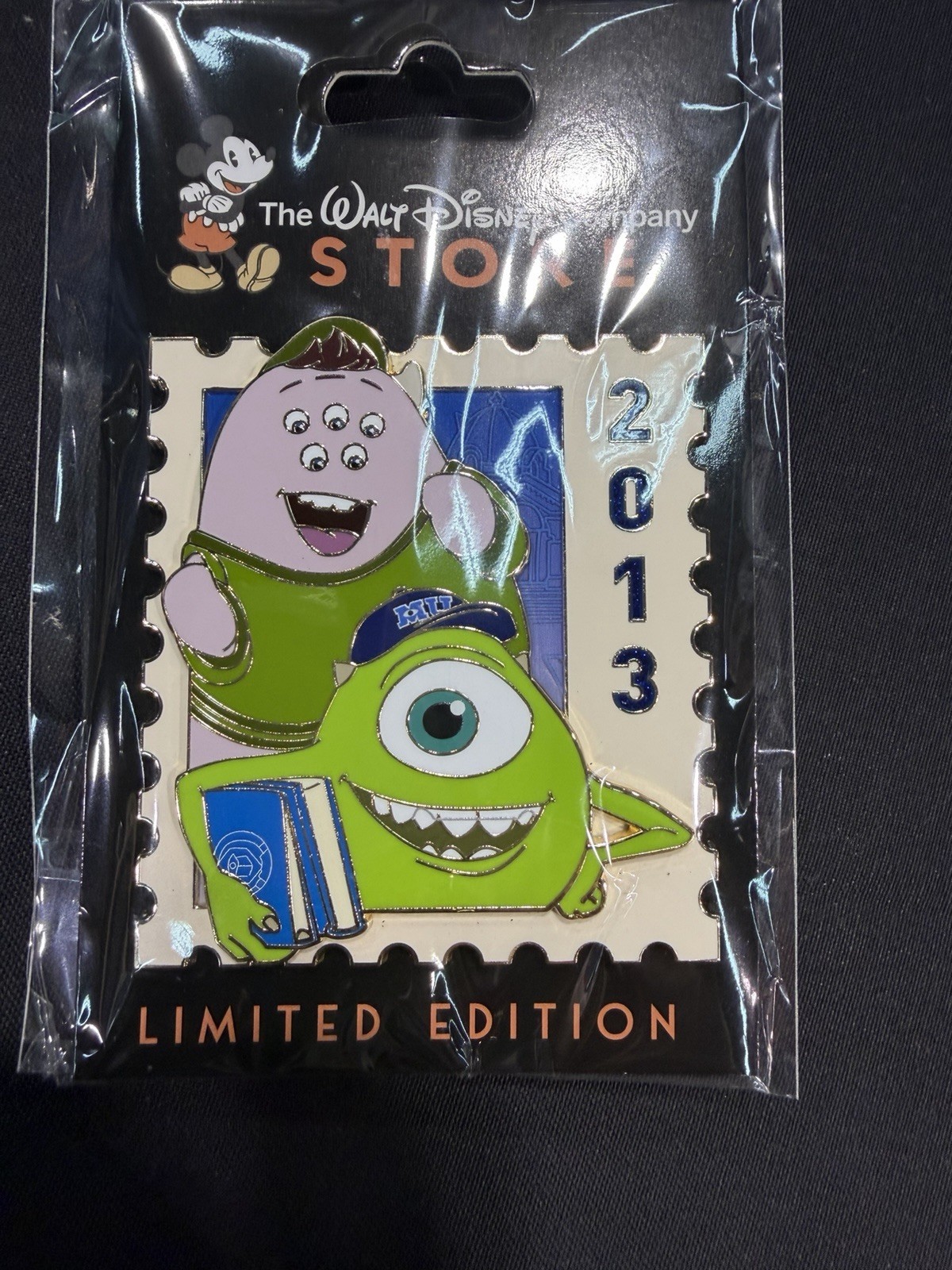Disney Dec Pixar Stamp Mike & Squishy PIN LE 500
