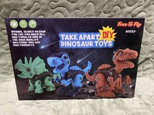 Free to Fly DIY Take Apart Dinosaur Toys,  Ages 3 NEW