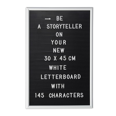 Letterboard Memo-Board Rillentafel Stecktafel Steckboard Messageboard Pinnwand
