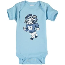 Infant Carolina Blue North Carolina Tar Heels Big Logo Bodysuit