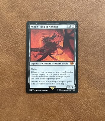 Magic: The Gathering LOTR Witch-King of Angmar Mythic Rare 0114