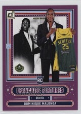 2025 Donruss WNBA Franchise Features Press Proof Purple Dominique Malonga v3r