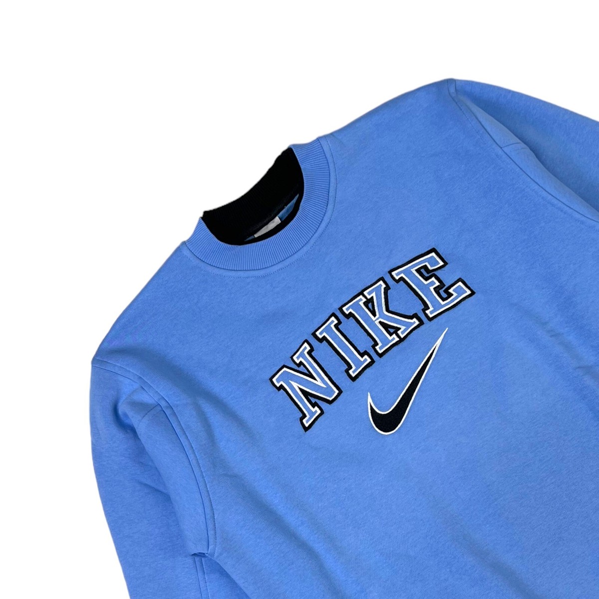 Nike Vintage Logo Sweatshirt Small Blue