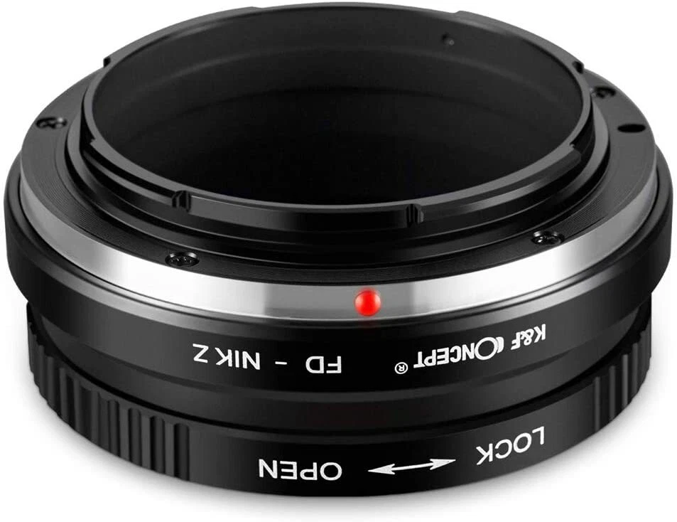 K&F Concept Manual Lens Adapter for Canon FD FL Lens to Nikon Z Z6 Z7 Cameras - Image 3 of 4