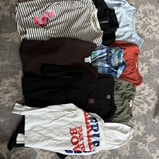 Lot of 12 Girls Long Sleeve Shirts Size 6 Assorted Brands