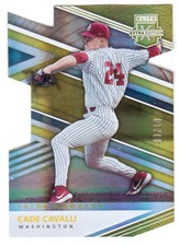 2020 PANINI ELITE EXTRA EDTION #22 CADE CAVALLI PRIME NUMBER DIE CUT GOLD #08/10