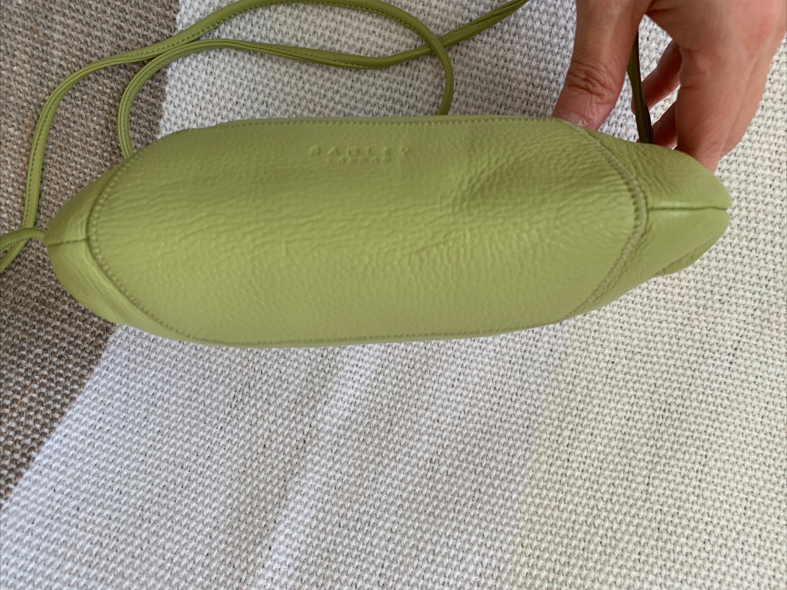 Radley Leather Light Green Cross Body Bag eBay
