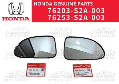 HONDA Genuine S2000 AP1 AP2 Convex Version Side View Mirror LH RH Set Japan New