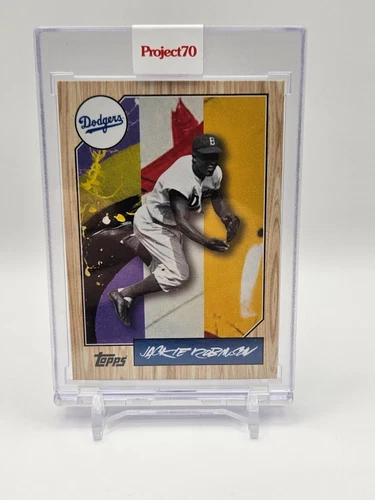 Topps PROJECT 70 Jackie Robinson by FUTURA 2000 #42 Print Run /4160