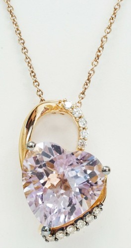 Le Vian Pink Amethyst \u0026 1/8 CTW 