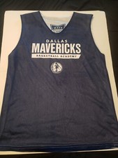 Dallas Mavericks Basketball Academy Sports Jersey Shirt Medium Blue Pre-owned 