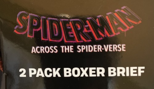 NIP Mens Bioworld Spiderman Marvel (2) Pack Boxer Briefs Underwear Small 28-30 - Picture 5 of 12