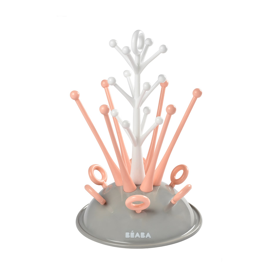 Baby Bottle Draining Rack Beaba Tree Nude