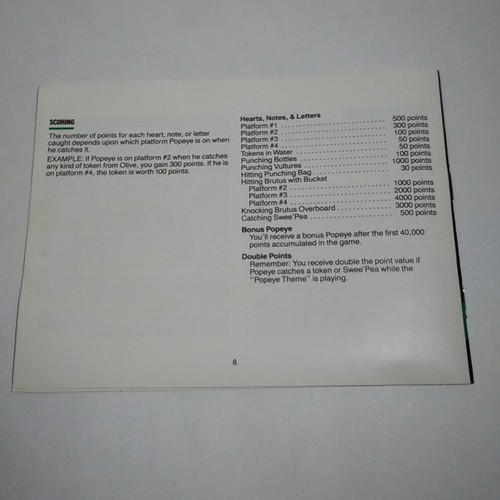 Popeye Colecovision Untested - Picture 8 of 16