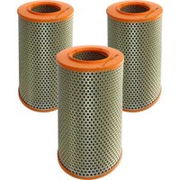 3X Mahle / Knecht LX 611 Luftfilter Filter Air