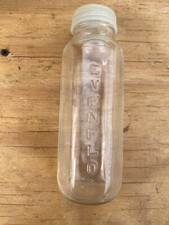 Evenflow Baby Care Nurser Glass Bottle with Lid Vintage 8 Ounces Clear 250mL