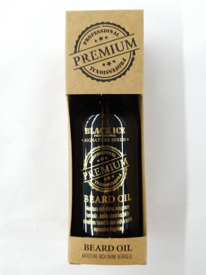 Black Ice Professional Premium Signature Series Beard Oil-2 OZ | eBay