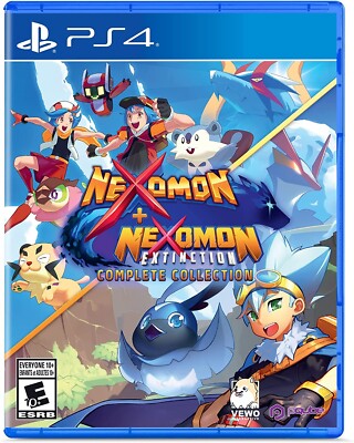 NEXOMON + NEXOMON EXTINCTION COMPLETE COLLECTION - PlayStation 4, Brand New