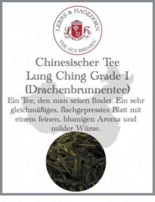 Black-Line China Tee Lung Ching Grade I (Drachenbrunnentee) 250g