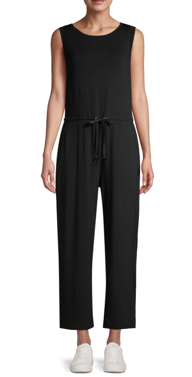 Eileen fisher tencel jumpsuit hotsell
