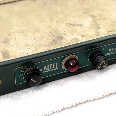 1960s Altec 1566A Tube Microphone Amplifier / DI / Line 1960s Altec 1566A Tube Microphone Amplifier / DI / Line