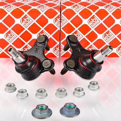 2x FEBI Traggelenk für A3 Q2 Q3 SEAT SKODA GOLF 7 8 PASSAT B6-B8 TOURAN VW AUDI