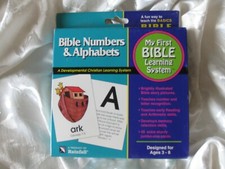 BIBLE NUMBERS  ALPHABETS  Ages 3-8 Vintage Rainfall Educational