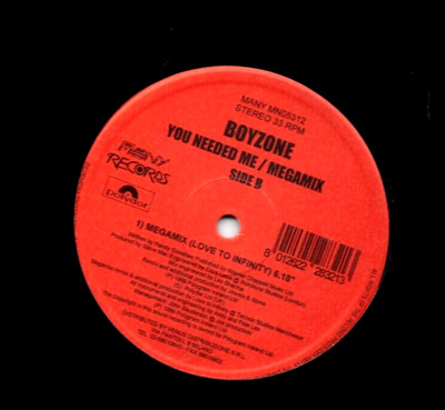 Maxi-Single  ***  Boyzone + You need me / Megamix