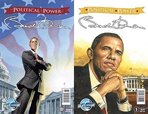 Bluewater Comics Political Power: Barack Obama 2009 One-Shot 2 Comics