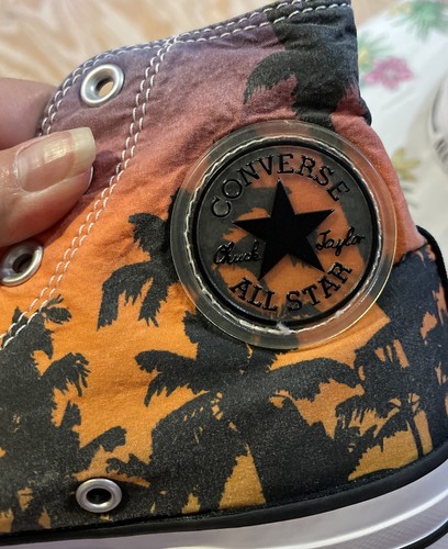 New ConverseAll Star Santa Monica Hi Top Sneakers Men’s 5 Women’s 7 - Imagen 7 de 7