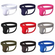 3 6 Pack Mens Cotton Underwear Jock Strap Athletic Supporter Sports Jockstraps