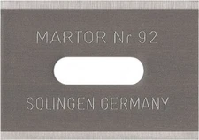 100 Pack Martor USA 92.66 Safety Knife Blades: 26 mm Blade Length