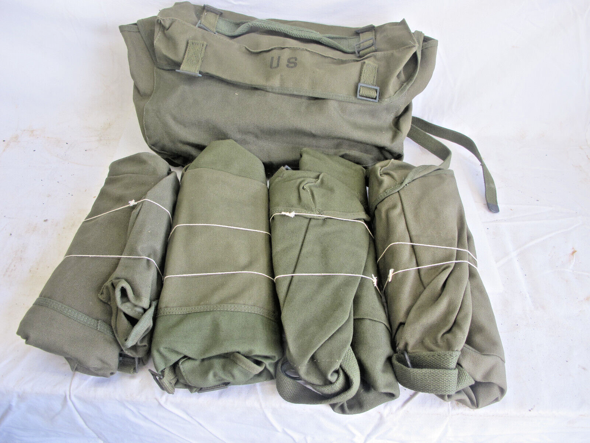 米軍 フィールドカーゴパック US Military M1945 Cargo Field Pack Pouch Bag OD Green Canvas