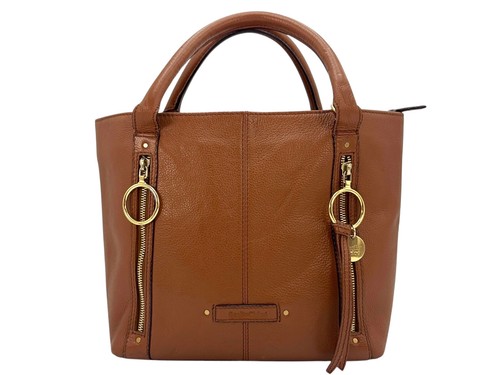 See by Chloé Top Zip Mini Leder Shopper Bag Tasche Handtasche Henkeltasche Chloe