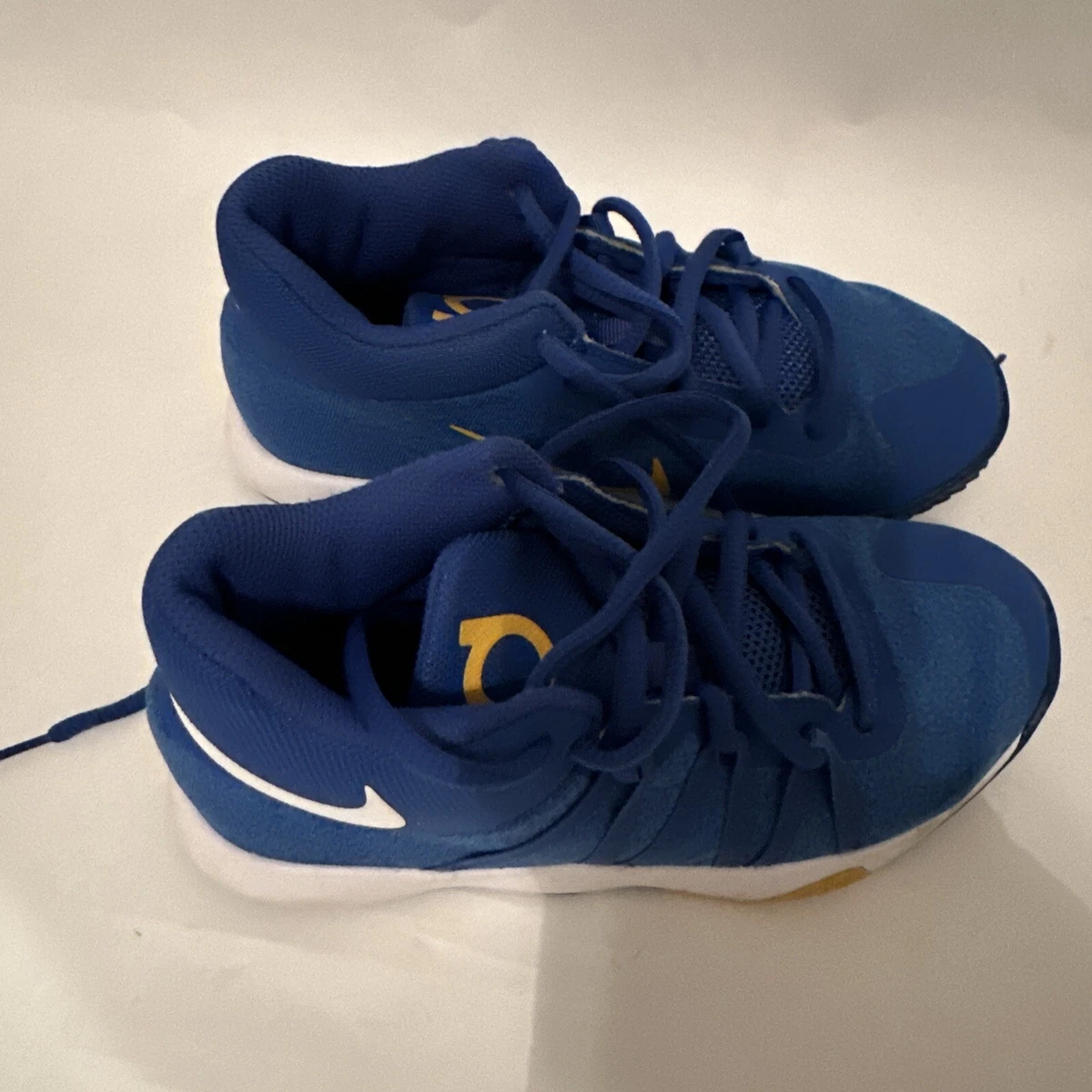 Kd blue and gold shoes deals