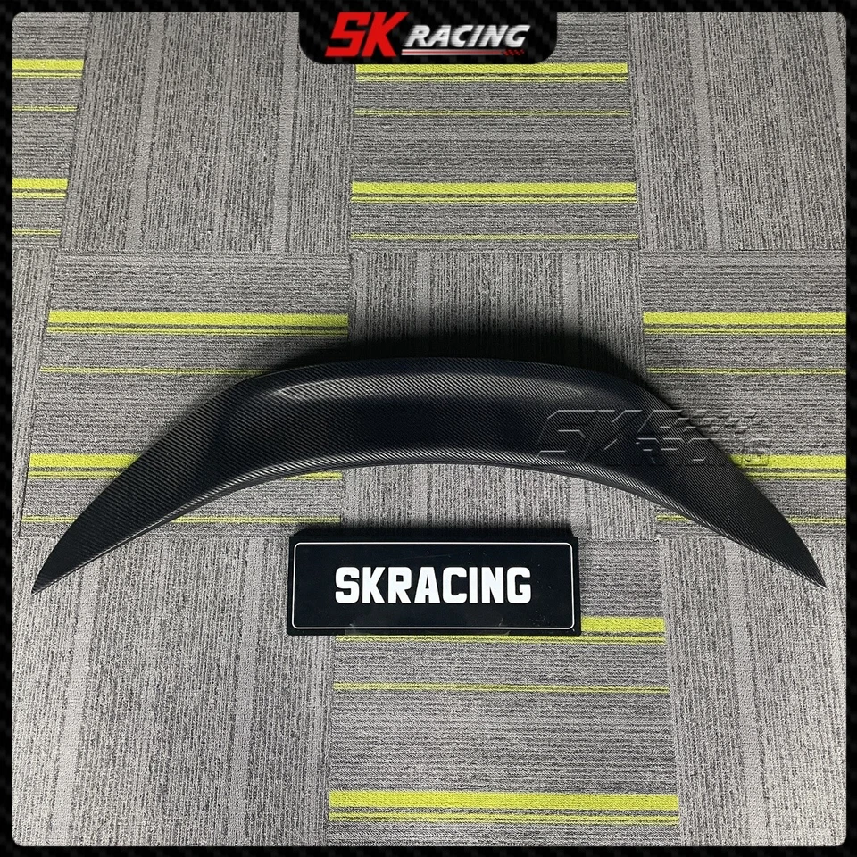 Alerón trasero de pico de pato de fibra de carbono/negro brillante para Buick Regal GS 2014-17 Foto 4 de 4