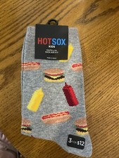 Hot Sox Kids Crew Socks Youth L / XL BBQ