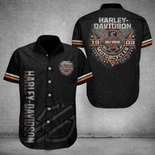 Harley Davidson Hawaiian Shirt Graphic 3D All Over Printed Best Price S 5XL ldy