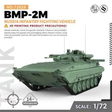 SSMODEL 628 1/72 25mm Military Model Kit  Russia BMP2M Infantry Fighting Vehicle