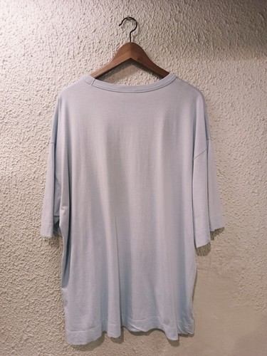 DRIES VAN NOTEN OVERSIZED COTTON T-SHIRT in BLUE size MEDIUM New ! - Picture 8 of 10