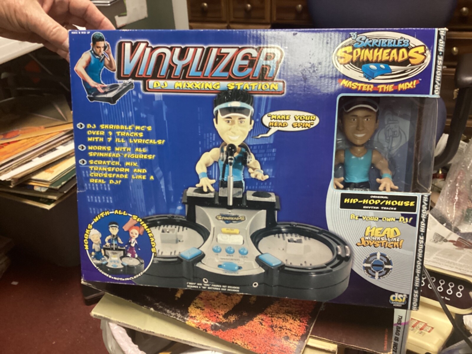 DJ Skribble Spinheads VINYLIZER Mixing Station Hip Hop House Complete