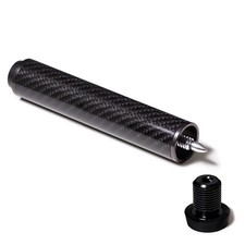 OKKO Carbon Fiber Billiard Pool Cue Extension with Bumper for Predator Pool Cues