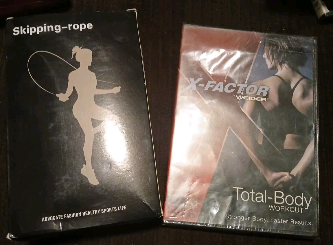  Skipping-Rope Plus 3 Workout Videos By X- FACTOR!  WEIDER