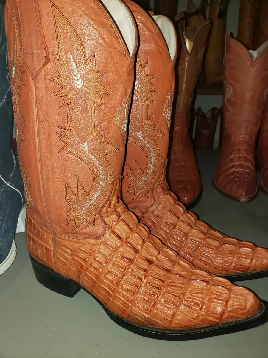 Caiman skin hotsell cowboy boots